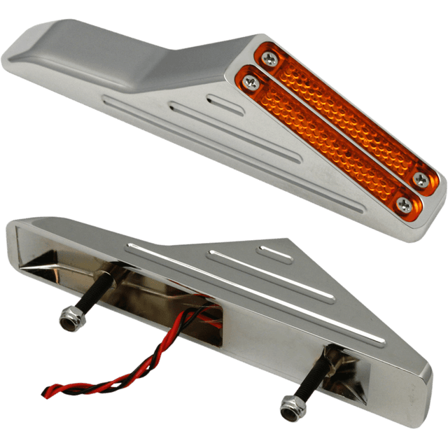 PRO - ONE PERF.MFG. VIPER SIGNAL LIGHTS (PR) CHROME (400810) - DRIVEN Canada's Powersports 400810