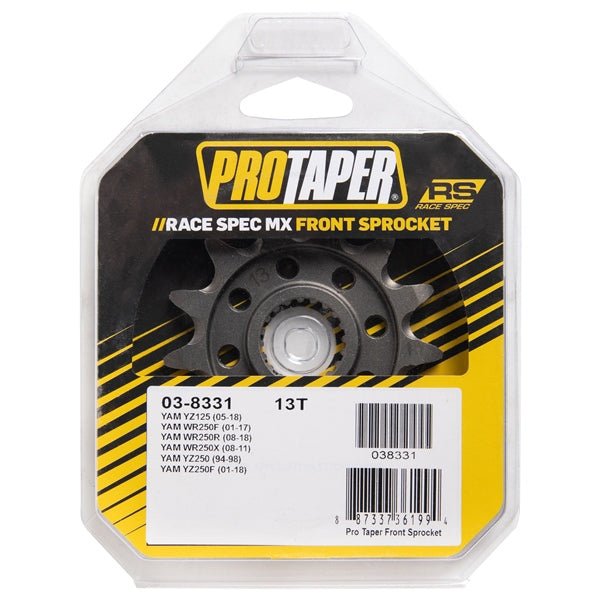 PRO TAPER RACE SPEC FRONT DRIVE SPROCKETS (038331) - DRIVEN Canada's Powersports 887337361994038331