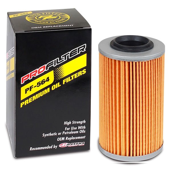 PROFILTER PREMIUM OIL FILTER (CARTRIDGE) (PF - 564) - DRIVEN Canada's Powersports 851211007773PF - 564