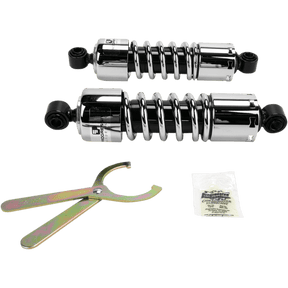 PROGRESSIVE SUSPENSION 11.0" 91 - 17 DYNA 412 STD CHROME SHOCKS - Driven Powersports Inc.412 - 4037C412 - 4037C