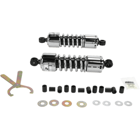 PROGRESSIVE SUSPENSION 11.0" CHROME CRUISER 412 - SERIES SHOCKS - Driven Powersports Inc.412 - 4204C412 - 4204C