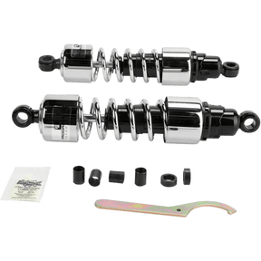 PROGRESSIVE SUSPENSION 12.0" CHROME CRUISER 412 - SERIES SHOCKS - Driven Powersports Inc.412 - 4229C412 - 4229C