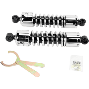 PROGRESSIVE SUSPENSION 12.5" 91 - 17 DYNA 412 STD CHROME SHOCKS - Driven Powersports Inc.412 - 4038C412 - 4038C