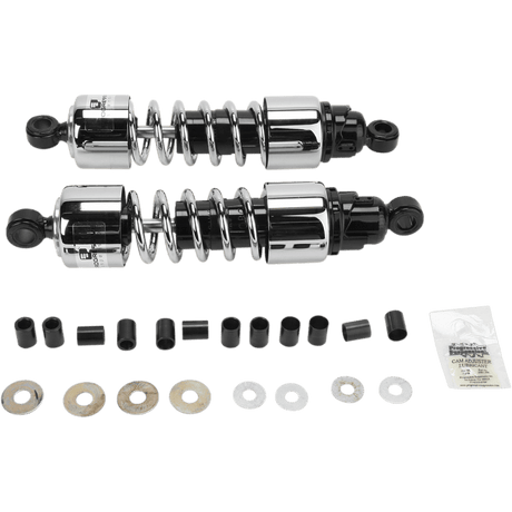 PROGRESSIVE SUSPENSION 12.5" CHROME CRUISER 412 - SERIES SHOCKS - Driven Powersports Inc.412 - 4209C412 - 4209C