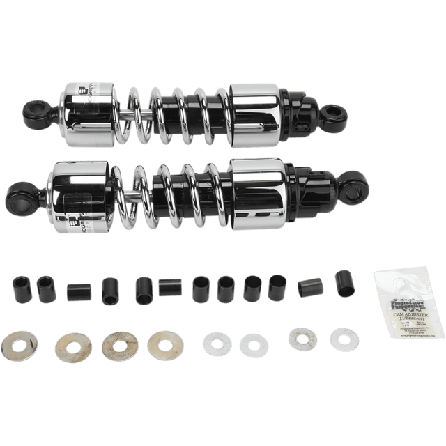 PROGRESSIVE SUSPENSION 12.5" CHROME CRUISER 412 - SERIES SHOCKS - Driven Powersports Inc.412 - 4209C412 - 4209C
