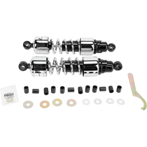PROGRESSIVE SUSPENSION 13.0" CHROME CRUISER 412 - SERIES SHOCKS - Driven Powersports Inc.412 - 4212C412 - 4212C