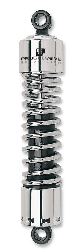 PROGRESSIVE SUSPENSION 13.0" FLH/FLT/FXR/XL 412 HD CHROME SHKS - Driven Powersports Inc.412 - 4002C412 - 4002C