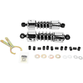 PROGRESSIVE SUSPENSION 11.0" CHROME CRUISER 412 - SERIES SHOCKS (412 - 4233C) - DRIVEN Canada's Powersports 412 - 4233C412 - 4233C