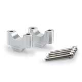Puig 32mm Handlebar Risers, 30mm High, Silver - DRIVEN Canada's Powersports 843552932250020309P