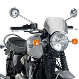 Puig Aluminium FR Plate TRI T100/T120 Silver - DRIVEN Canada's Powersports 8.43553E+129808P