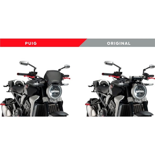 Puig Aluminum Front Plate Honda - DRIVEN Canada's Powersports 8.43553E+129803N