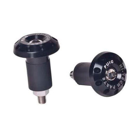 Puig Bar Ends Aluminium Race Universal Black - DRIVEN Canada's Powersports 62220000007896222N