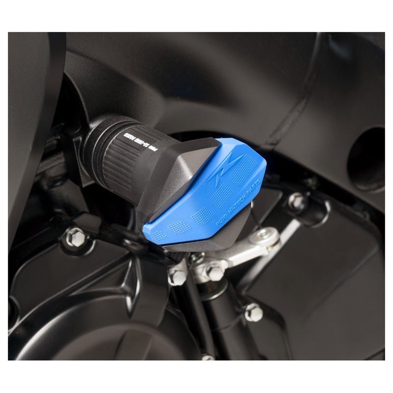 PUIG FRAME SLIDERS R12 KAWASAKI BLACK (9355N) - Driven Powersports Inc.84365637380679355N