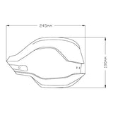 PUIG HANDGUARD EXTENSION DSMK BMW (3763F) - Driven Powersports Inc.84355293187013763F