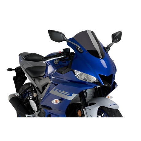 Puig R - Racer Screen (Yamaha) YZF - R3 Dark Smoke - DRIVEN Canada's Powersports 84355293179883737F
