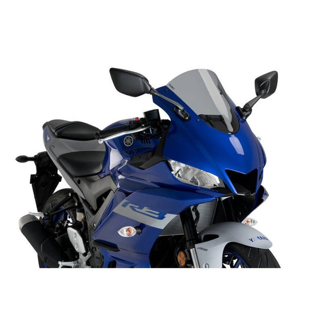 Puig R - Racer Screen (Yamaha) YZF - R3 Smoke - DRIVEN Canada's Powersports 84355293179713737H