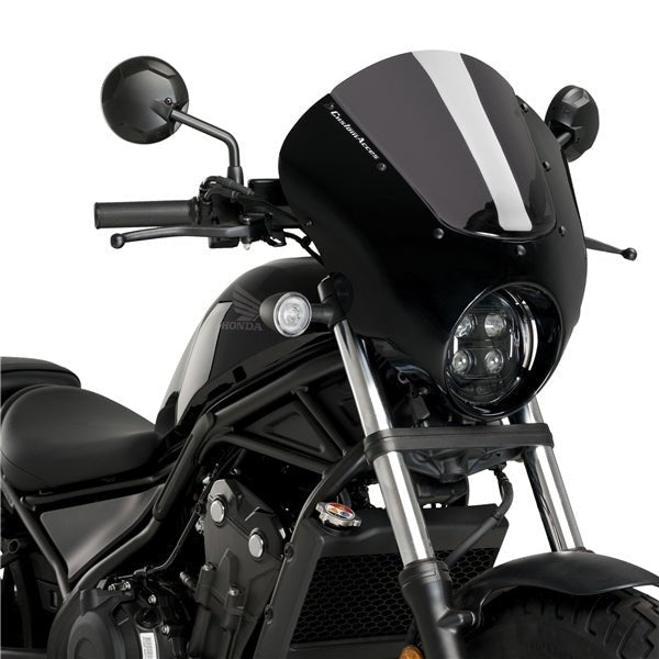PUIG DARK NIGHT SEMI - FAIRING (21102F) - DRIVEN Canada's Powersports 843552933946121102F