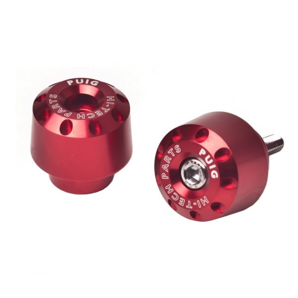 PUIG SHORT BAR END ALUMINUM (HONDA) RED - DRIVEN Canada's Powersports 61810000008266181R