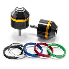 PUIG SHORT BAR END W/RINGS (SUZUKI) BLACK - DRIVEN Canada's Powersports 85050000007818505N