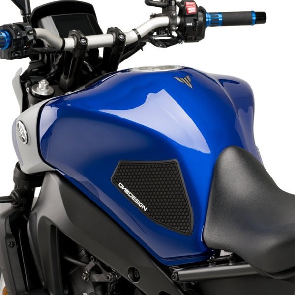 PUIG SPECIFIC SIDE TANK PAD BLACK (YAMAHA) - DRIVEN Canada's Powersports 843552933222620740N