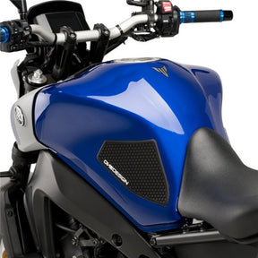 PUIG SPECIFIC SIDE TANK PAD BLACK (YAMAHA) - DRIVEN Canada's Powersports 843552933222620740N
