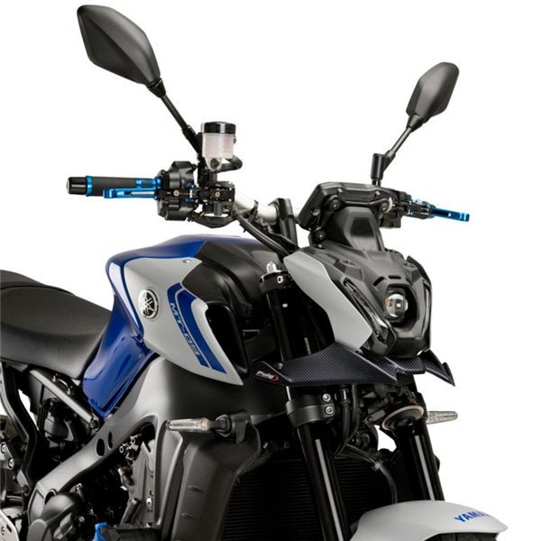 PUIG DOWNFORCE NAKED FRONTAL SPOILER CARBON ASPECT (21133C) - DRIVEN Canada's Powersports 843552934541721133C