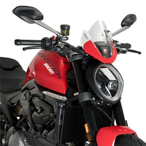 PUIG SPORT WINDSCREEN BLACK (DUCATI) MONSTER 937 - Driven Powersports Inc.843552933346920688W