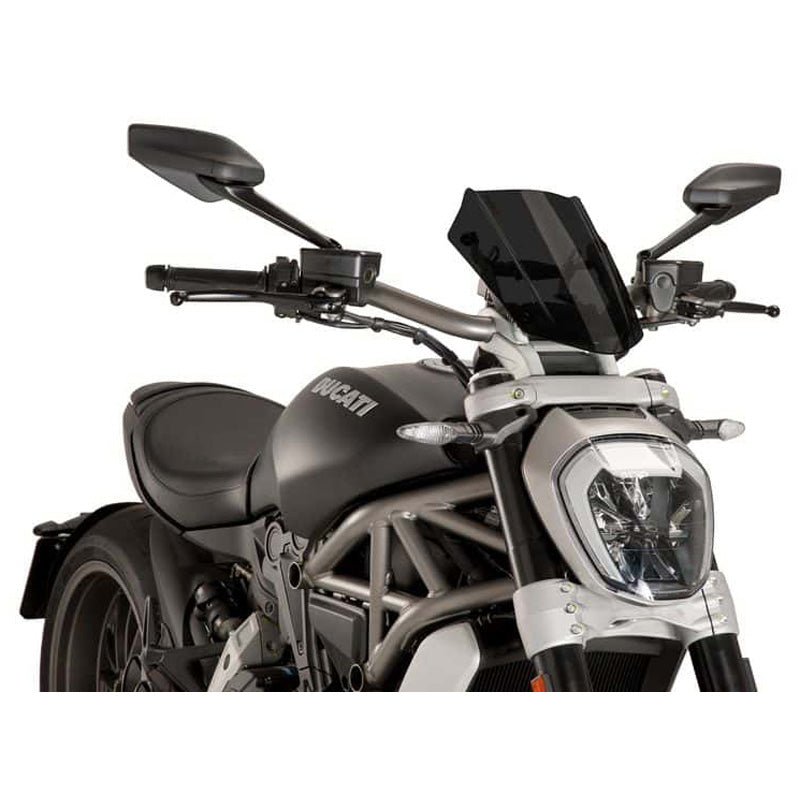 PUIG SPORT WINDSCREEN (DUCATI) DARK SMOKE - DRIVEN Canada's Powersports 84365717142828921F