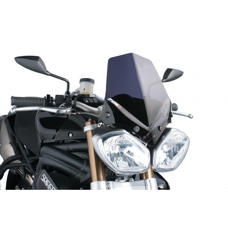 Puig Sport Windscreen Triumph Dark Smoke - DRIVEN Canada's Powersports 56580000007015658F