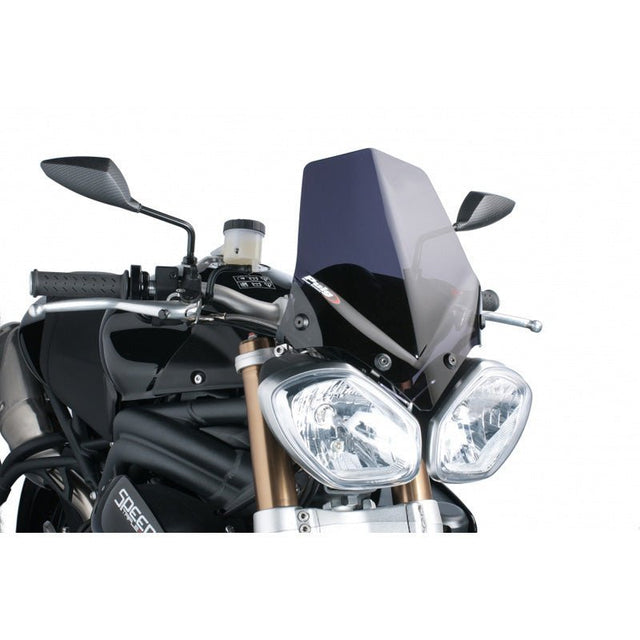 Puig Sport Windscreen Triumph Dark Smoke - DRIVEN Canada's Powersports 56580000007015658F