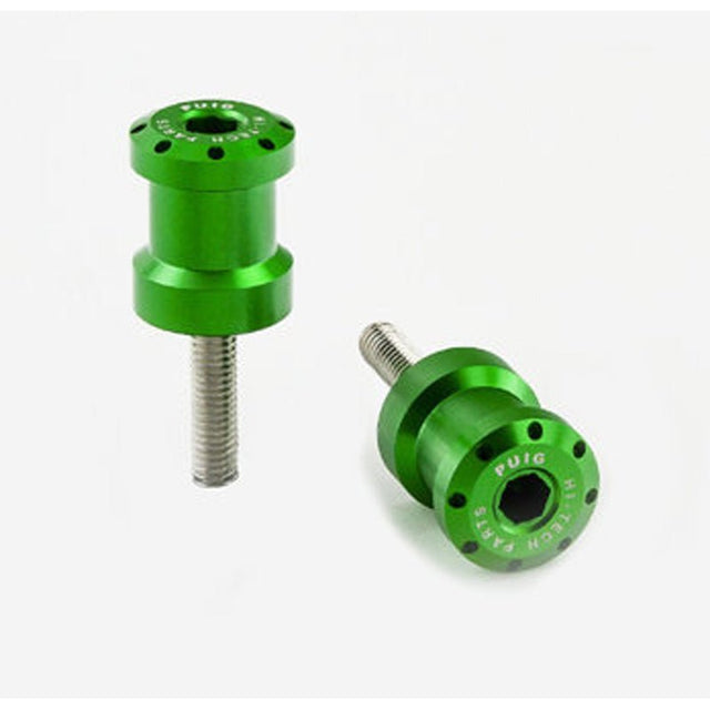Puig Swingarm Spool M6 Green - DRIVEN Canada's Powersports 59220000008645922V