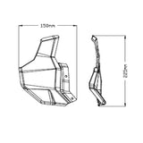 Puig Windshield Deflector - DRIVEN Canada's Powersports 843552932825020420H