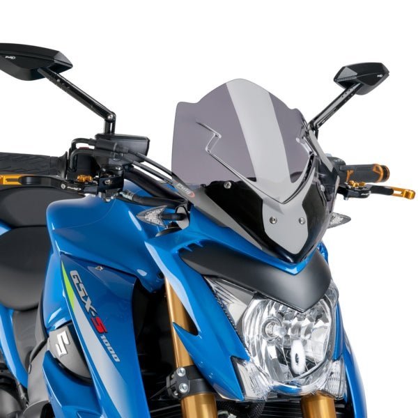 Puig Windshield Naked NG Lsmk SUZ (7653H) - DRIVEN Canada's Powersports 84365717138347653H