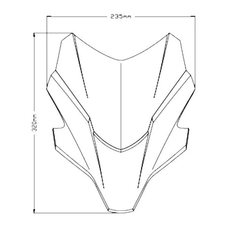 Puig Windshield NG Sport YAM - DRIVEN Canada's Powersports 843552934527121361N