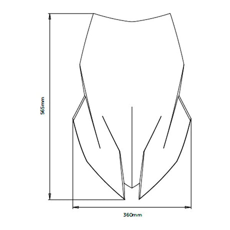 PUIG WINDSHIELD TOURING SCREEN BMW DSMK (20447F) - DRIVEN Canada's Powersports 20447F20447F