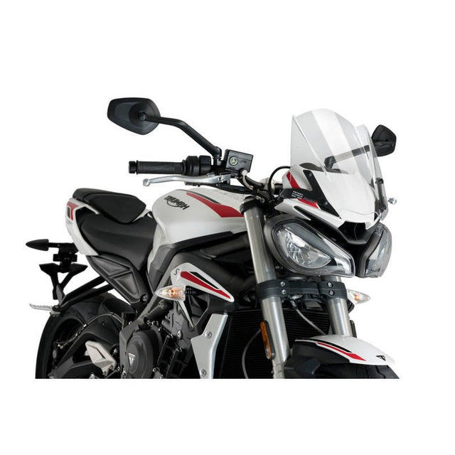 PUIG WINDSHIELDS. NEW GENERATION. SPORT TRIUMPH STREET TRIPLE S (20432W) - DRIVEN Canada's Powersports 843552932524220432W