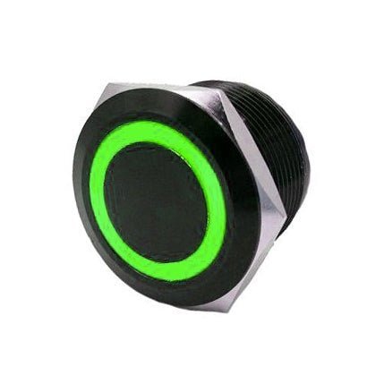 Quake LED Flush Mount Switch With LED Ring - DRIVEN Canada's Powersports QRS728QRS728