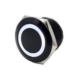 Quake LED Flush Mount Switch With LED Ring - DRIVEN Canada's Powersports QRS730QRS730