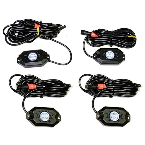 Quake LED RGB Accent Rock Lights (Quad Lock Compatible) - DRIVEN Canada's Powersports 779420717699QTL923