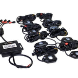 Quake LED RGB Accent Rock Lights With Quad - Lock Controller - DRIVEN Canada's Powersports 779420717682QTL767