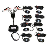Quake LED RGB Accent Rock Lights With Quad - Lock Controller - DRIVEN Canada's Powersports 779420717682QTL767