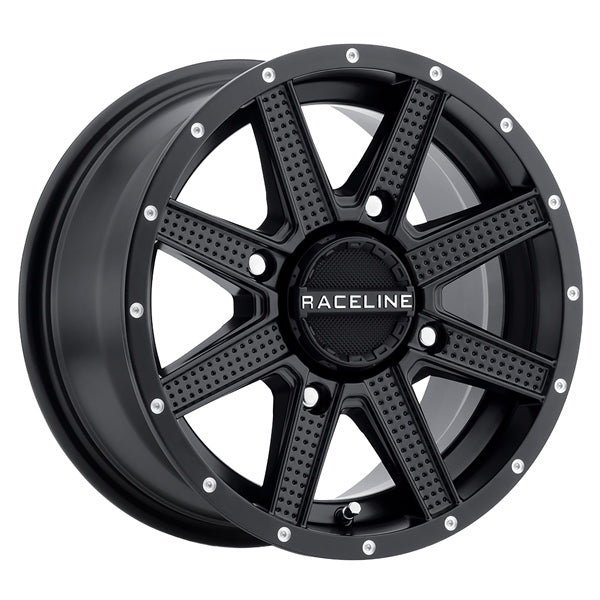 RACELINE WHEELS 14X7 4/110 A928B - HOSTAGE MAT WHEEL - DRIVEN Canada's Powersports 682108233933A92B - 47011 - 52