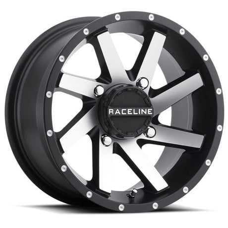 RACELINE WHEELS 14X7 4X110 A82TWIST MACH WHEEL - DRIVEN Canada's Powersports 682108211054A82M - 47011 - 52
