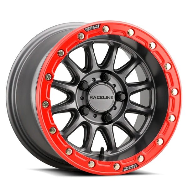 RACELINE WHEELS 15X7 5/114.3 A14GR ALPHA BEADLOCK - DRIVEN Canada's Powersports 882834046450A14GR - 57012+25