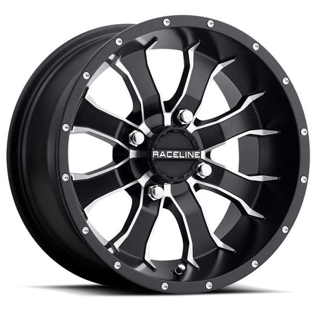 RACELINE WHEELS 12X7 4/110 A77 - MAMBA MACH WHEEL - DRIVEN Canada's Powersports 682108174632A7727011 - 52