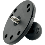 RAM MOUNTS BALL ADAPTER WITH 1/4" - 20 THREADED STUD (RAM - B - 202A) - Driven Powersports Inc.793442120213RAM - B - 202A