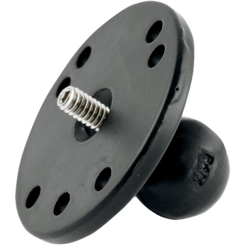 RAM MOUNTS BALL ADAPTER WITH 1/4" - 20 THREADED STUD (RAM - B - 202A) - Driven Powersports Inc.793442120213RAM - B - 202A