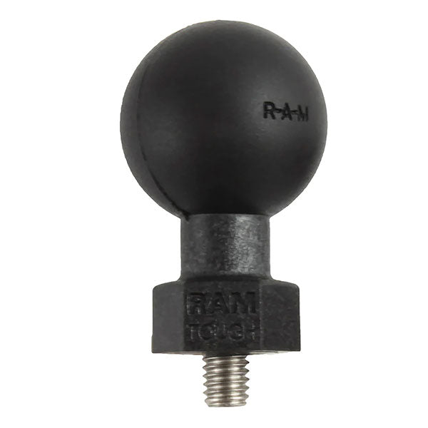 RAM MOUNTS BALL ADAPTER WITH 1"6 THREADED POST (RAP - B - 379U - M616) - DRIVEN Canada's Powersports 793442937125RAP - B - 379U - M616