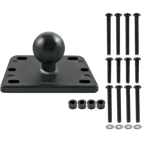 RAM MOUNTS CENTERED RESERVOIR COVER BALL BASE (RAM - B - 345) - Driven Powersports Inc.793442926969RAM - B - 345