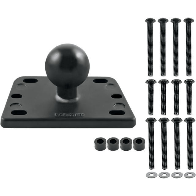 RAM MOUNTS CENTERED RESERVOIR COVER BALL BASE (RAM - B - 345) - Driven Powersports Inc.793442926969RAM - B - 345